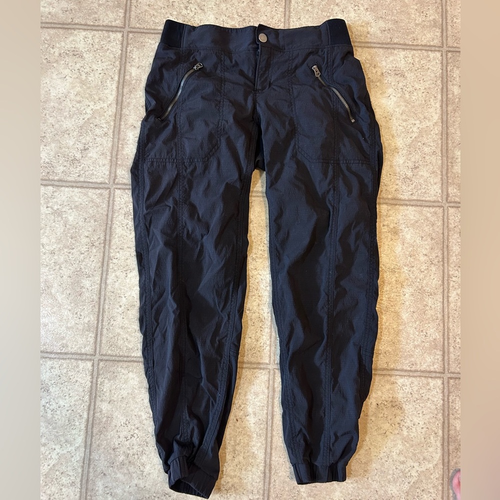 Athleta Black Ankle Jogger Pants